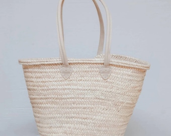 Straw bag*French market basket - Beach Bag Handmade Moroccan