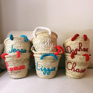 Personalized Palm Leaf Bachelorette Gift Bag: Custom Beach Tote
