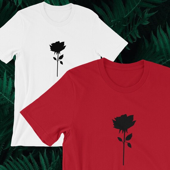 red rose shirt