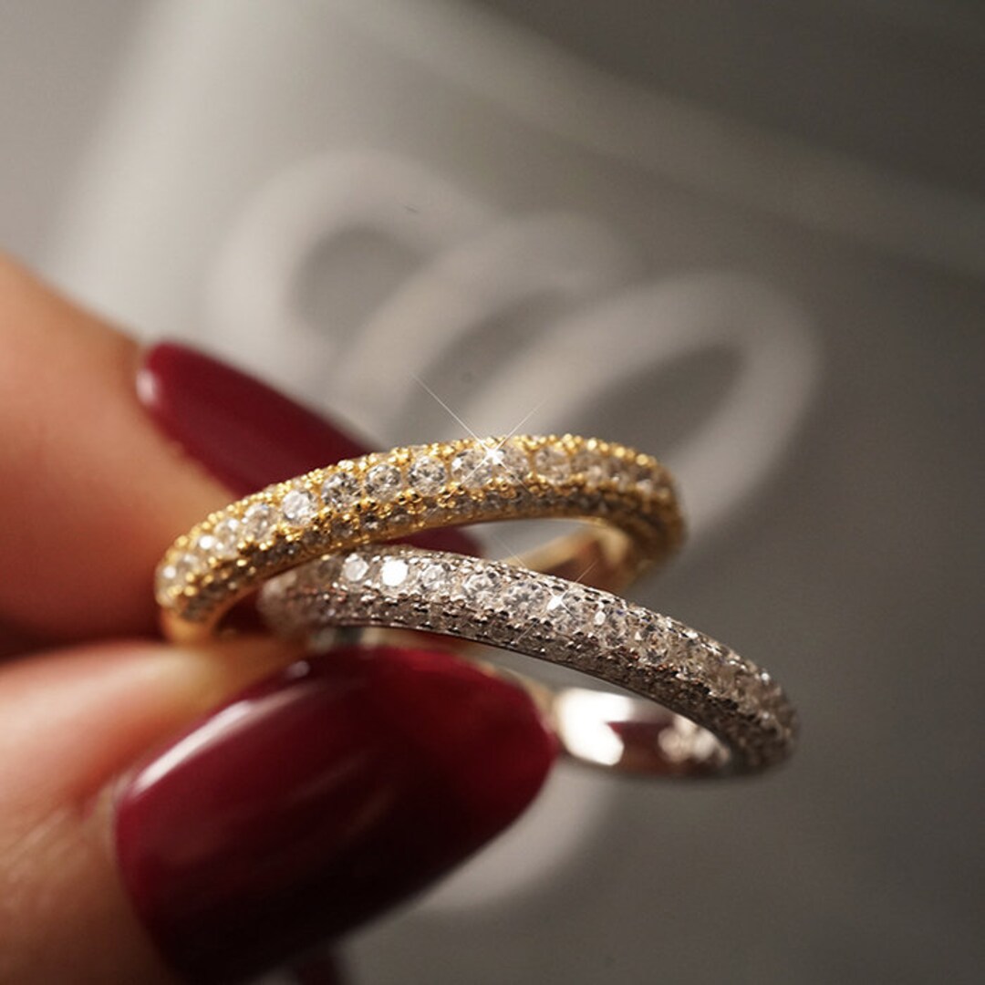 Louise D’or Pave Ring