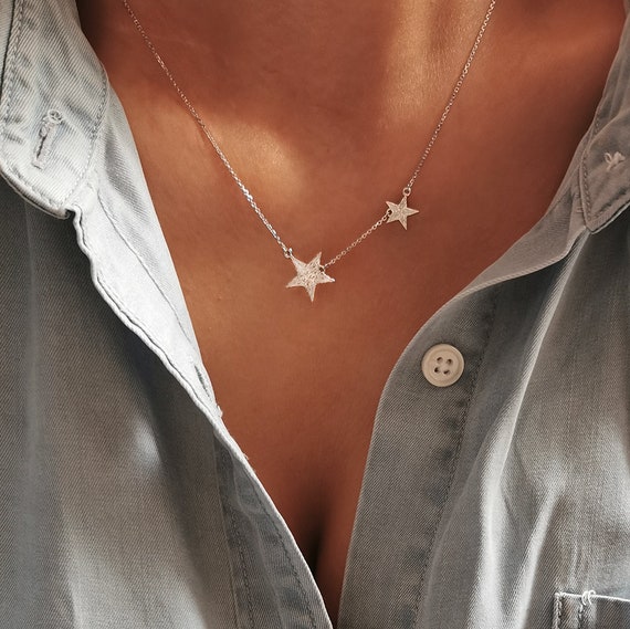 【YEGG】25ss Wood star necklace Star Necklace