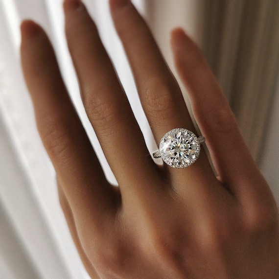 Sterling Silver Round Solitaire Round CZ Ring Sterling Silver Round Solitaire Round CZ Ring