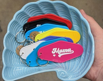 Mama Keychain // Retro Style Motel Keychain // Mother's Day Gift Idea