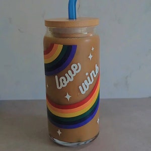 Love Wins 20 Oz. PRIDE Libbey Coffee Cup