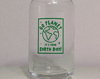 It's Your Earth Day // 16 Oz. Glass Libbey Combo Set