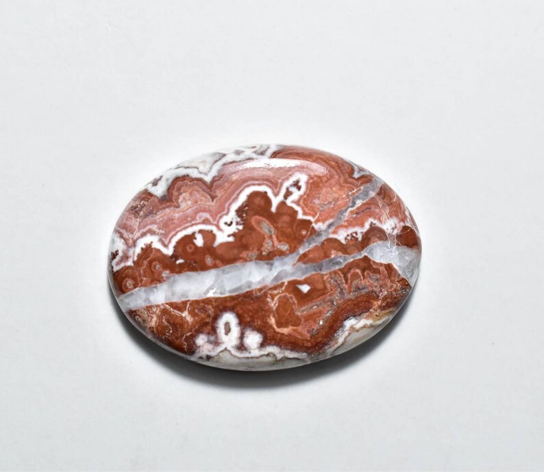16.30 ct | 25x18x4 mm | Loose Gemstone Rosseta Jasper Gemstone Oval Shape Rosseta Jasper Cabochon A1243 For Jewelry
