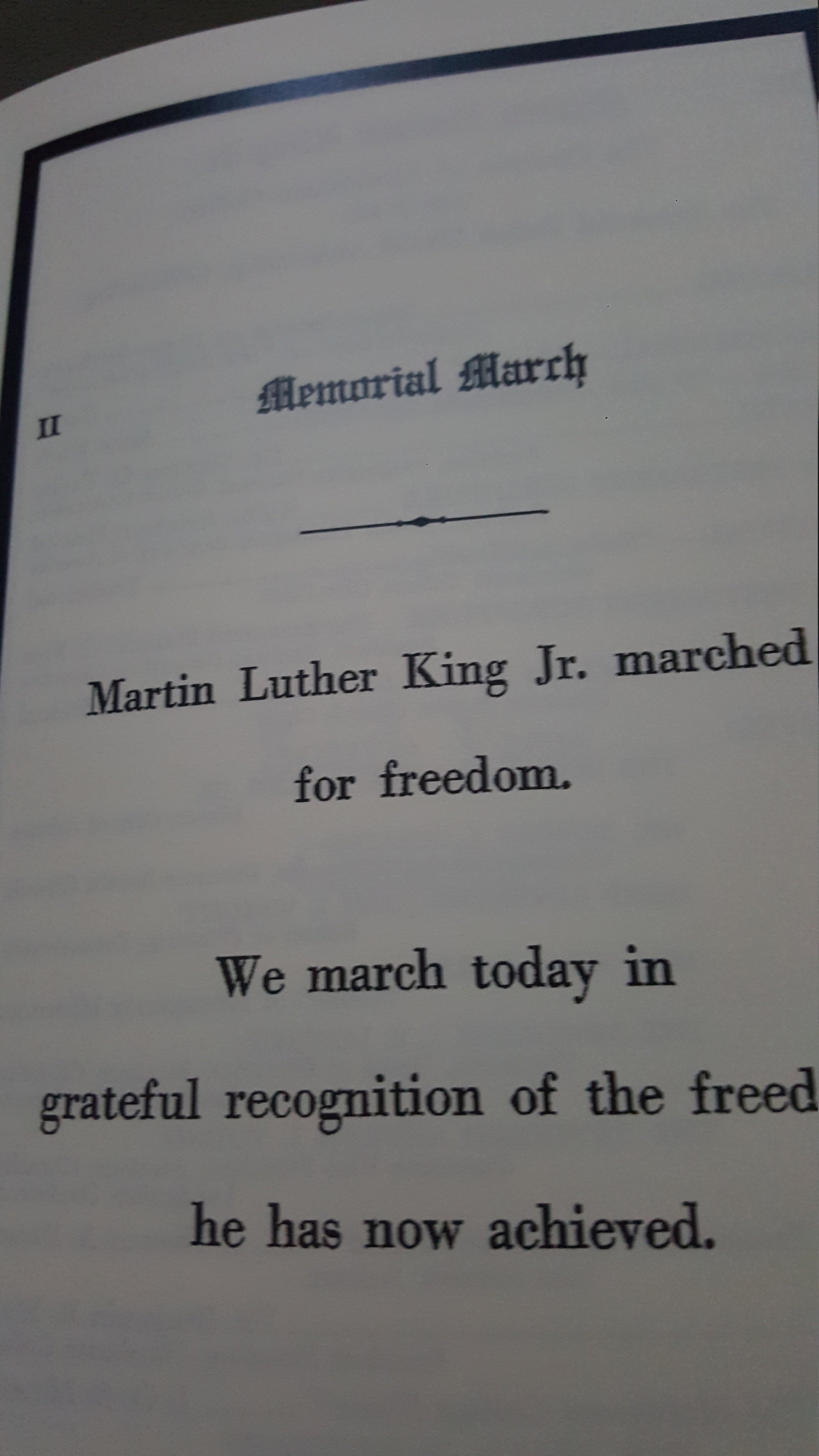 マーティン・ルーサー・キング・ジュニア博士の訃報葬儀プログラム - Etsy 日本, image size:1688x3000