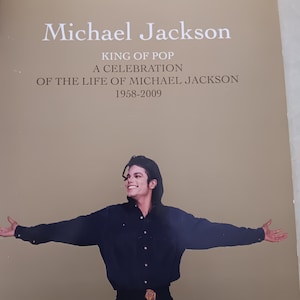 Michael Jackson Obituary Funeral Celebration of Life Program