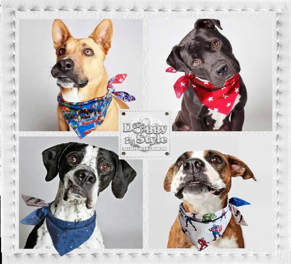 Avengers dog bandana Clearance