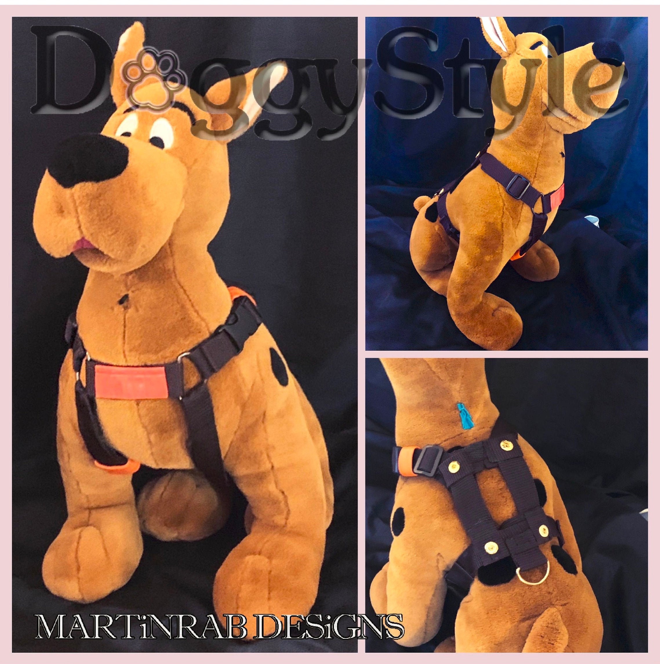 Scooby Doo Special Collection Dog Backpack Harness Dog Etsy UK