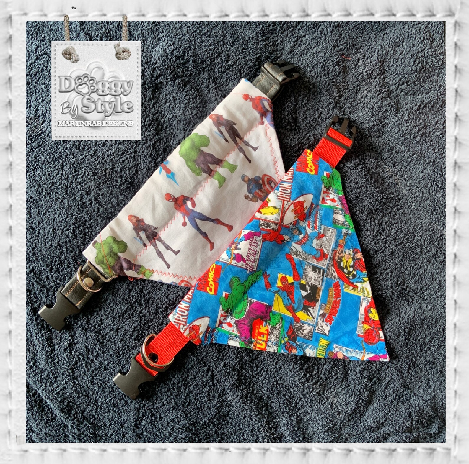 Avengers dog bandana Clearance