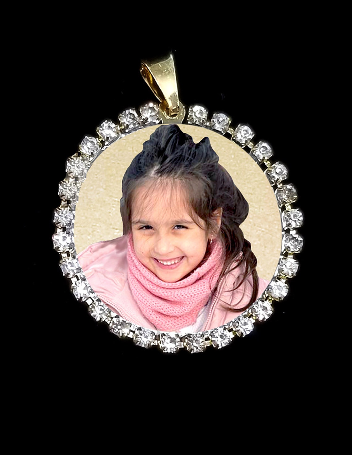 Photo Memorial Charm GOLD_FILLED Selection Personalized Charm Etsy