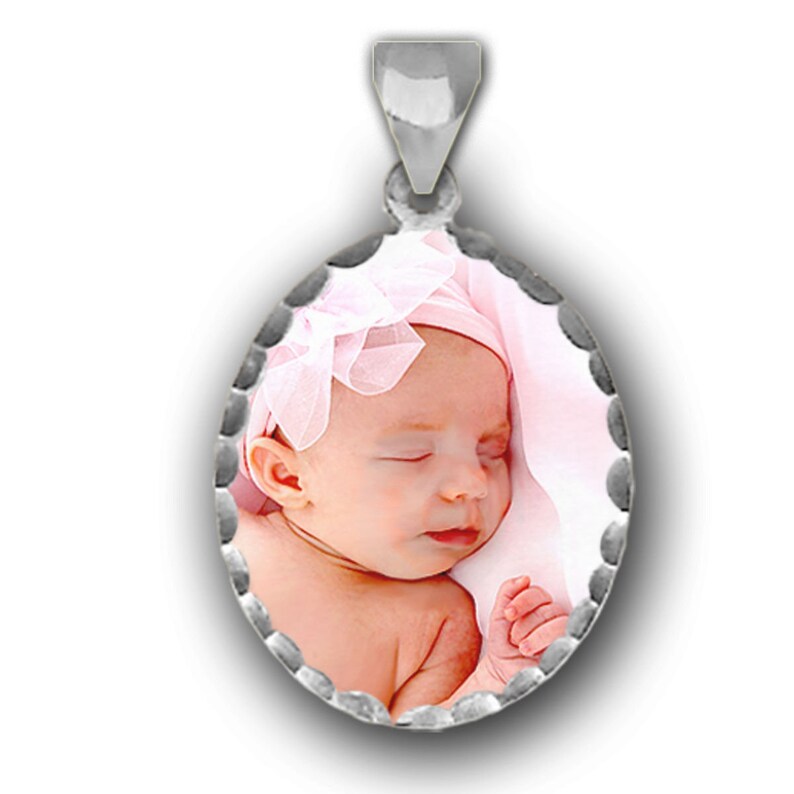 Medium Selection Photo Memorial Charm 925 Sterling Silver Etsy