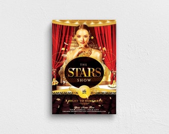 Theater Flyer Etsy
