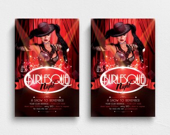 Moulin Rouge Invitations Etsy