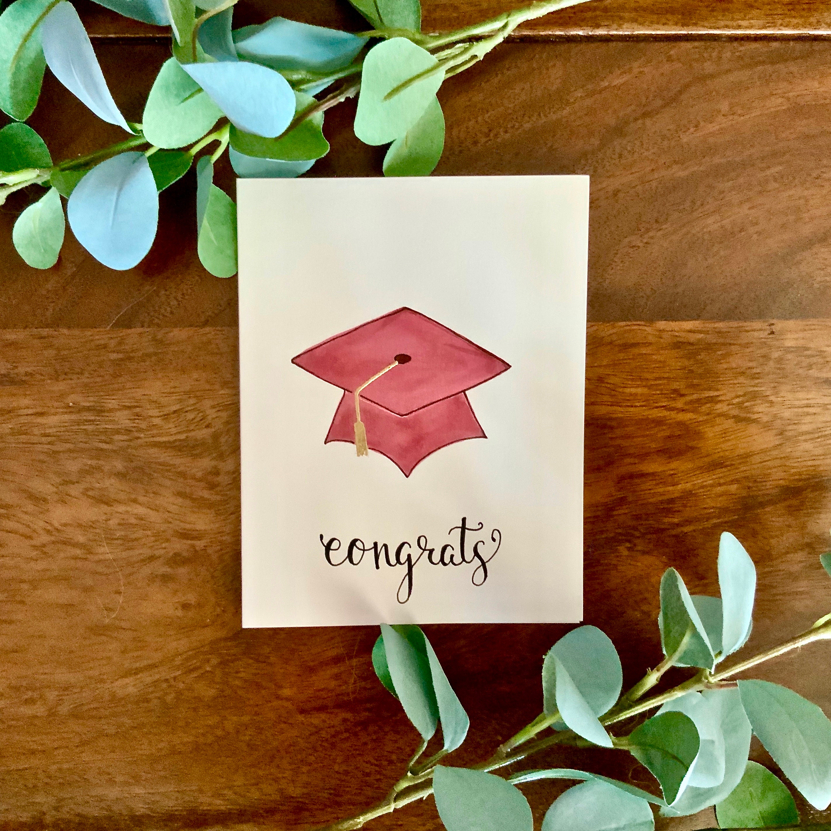 Graduation Card Congrats Graduation Gift Graduation Cap - Etsy