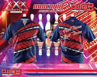 Camiseta sublimada completa de Arachnid