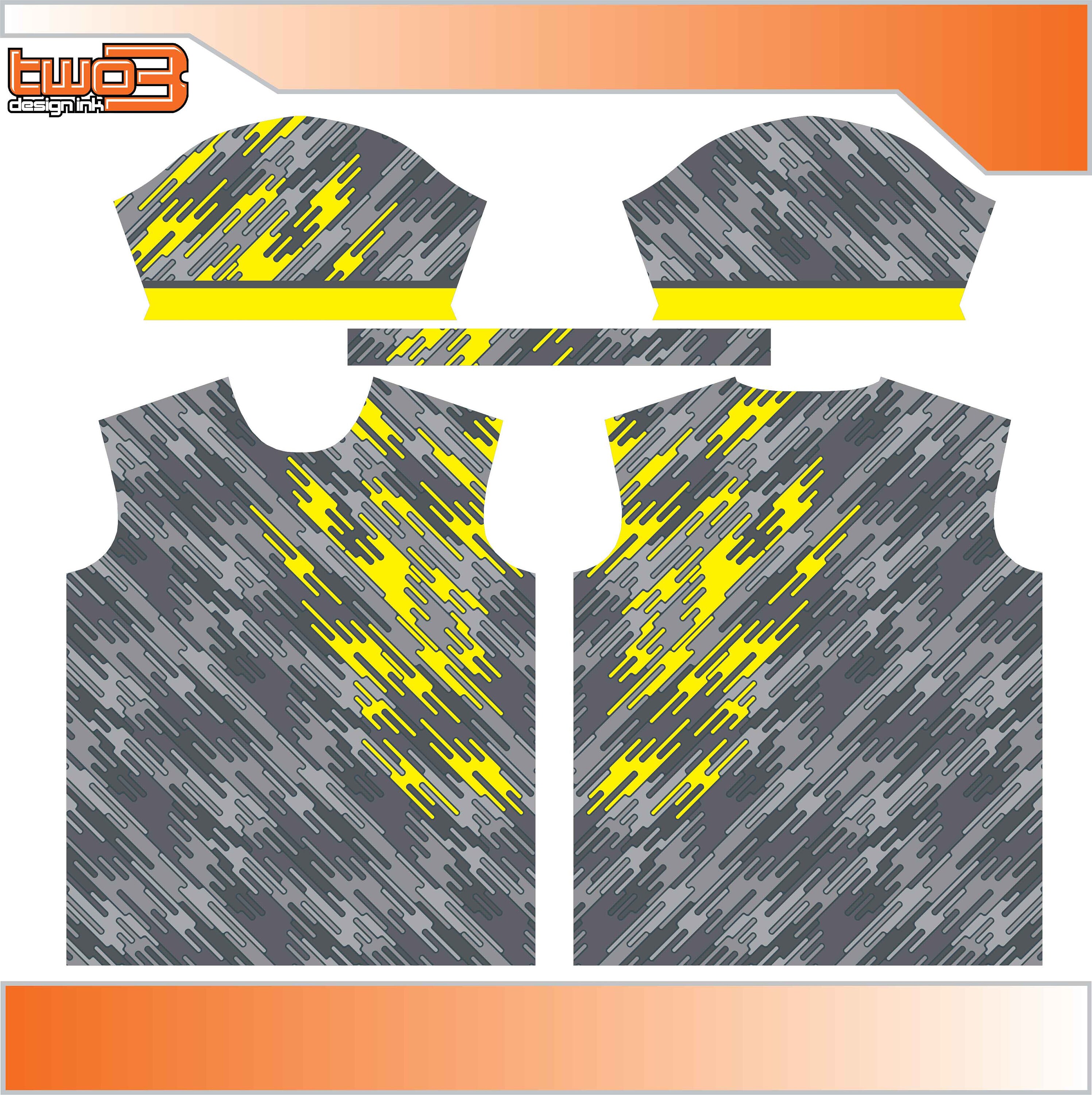 Racing Yellow Full Sublimated Jersey - Etsy