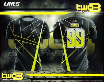Jersey Líneas Completamente Sublimado