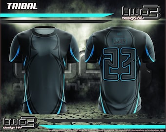 Jersey tribal completamente sublimado