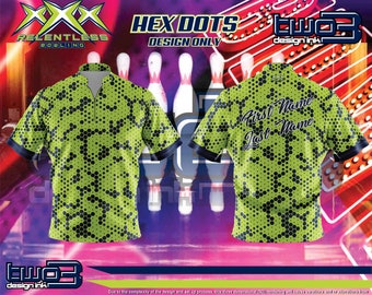 Jersey sublimado completo con puntos hexagonales
