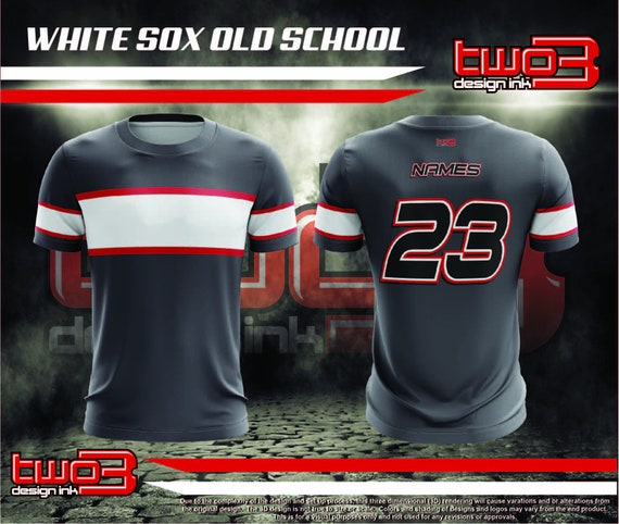 old school white sox jersey