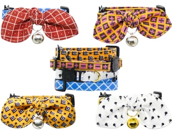 Cat Collar, Adjustable, Breakaway, Adult & Kitten Sizes