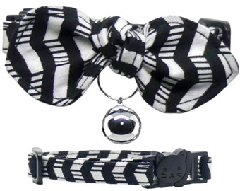 Cat Collar, Adjustable, Breakaway, Adult & Kitten Sizes