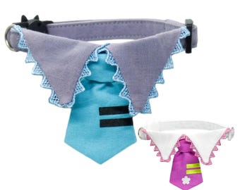 Cosplay Costume, Neck Tie Cat Collar, Adjustable, Breakaway
