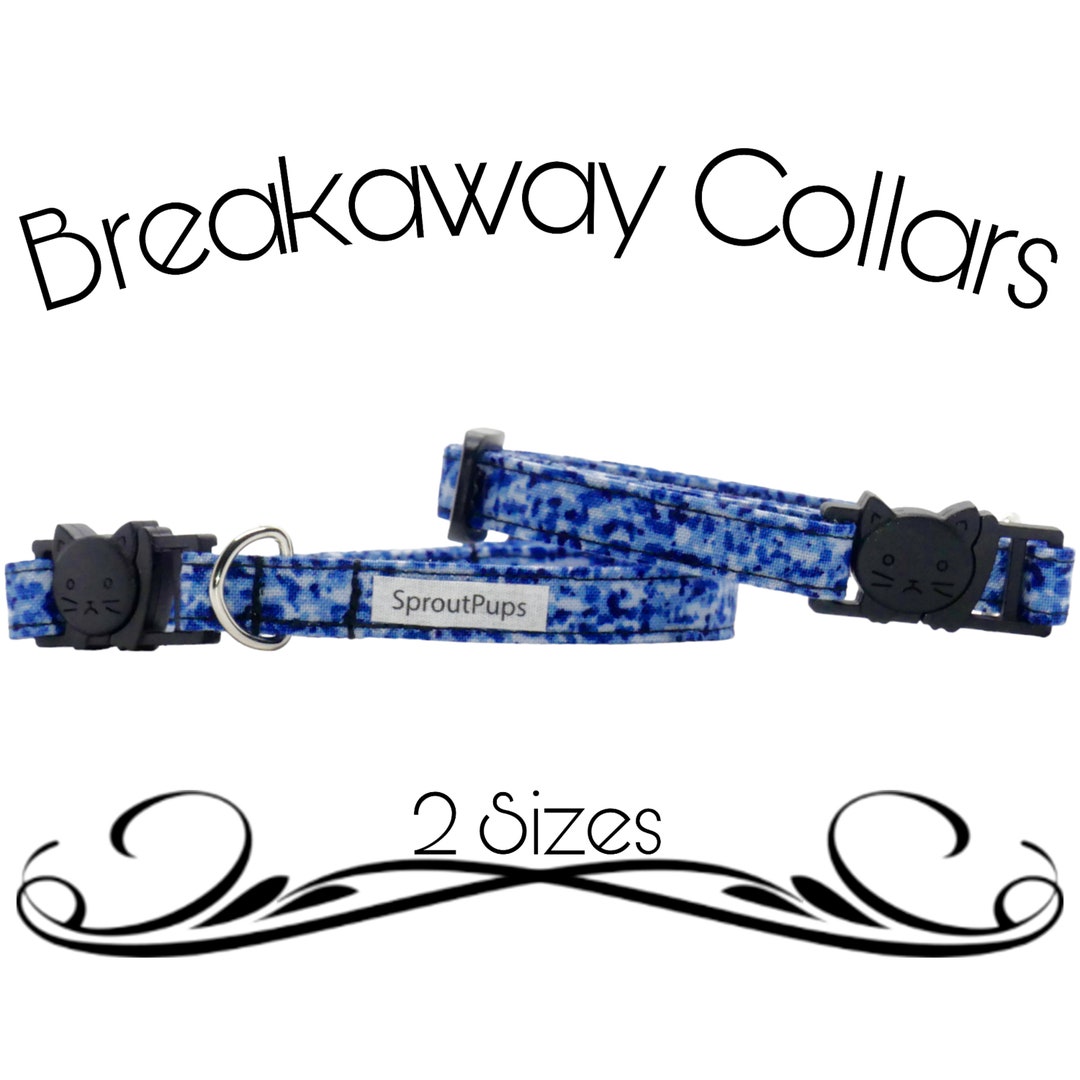 Cat Collar Adjustable Breakaway Quick Release Adult & Etsy