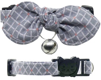 Cat Collar, Adjustable, Breakaway, Adult & Kitten Sizes