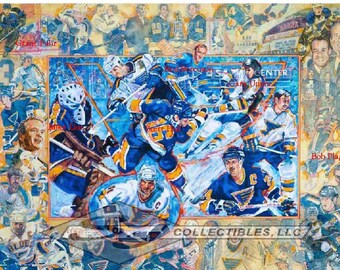 St Louis Blues Wall Art - Etsy