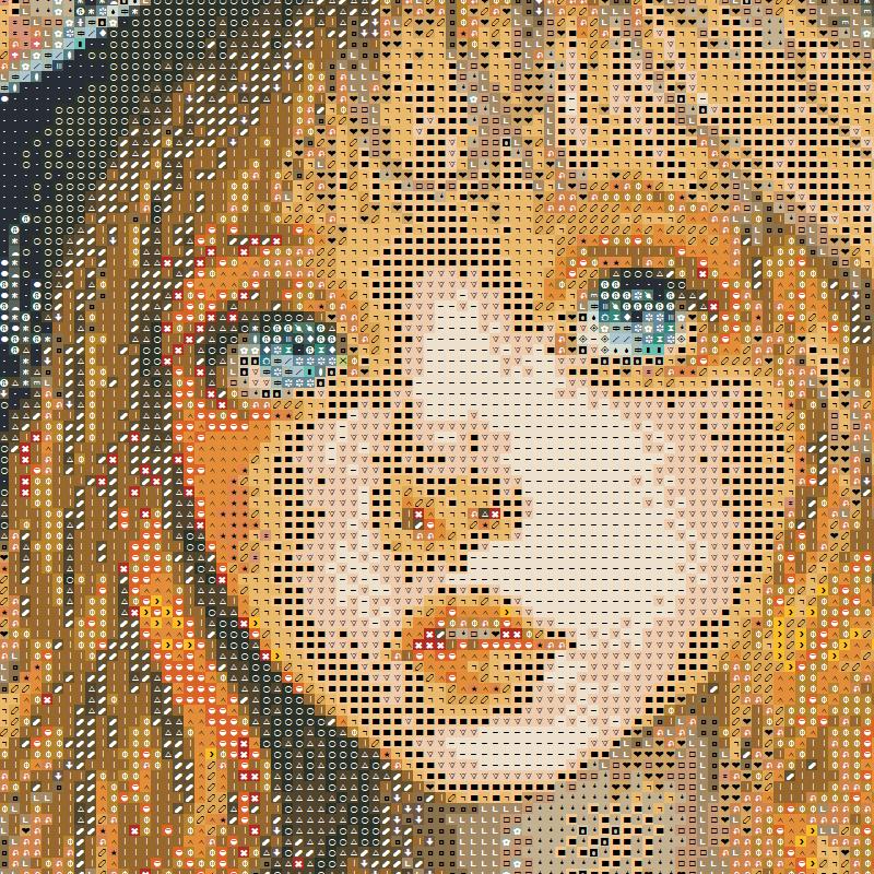 PCP0188 Alice in Wonderland PDF Cross Stitch Pattern Full Coverage