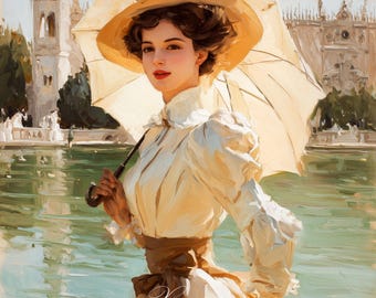 PCP0477 Beautiful woman PDF full coverage cross stitch pattern Instant Download