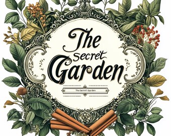 PCP0278 Secret Garden PDF full coverage cross stitch pattern Instant Download