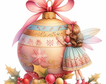 PCP0471 Christmas ornament PDF full coverage cross stitch pattern Instant Download