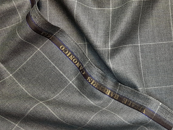 SHIPS-VITALE BARBERI CANONICO スラックス Vitale Barberis Canonico - 120s 2 Ply Navy – Luxire Custom