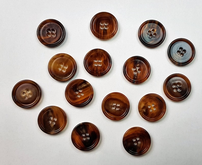 Genuine Horn Buttons Set for Suit Jacket Blazer Sport Coat Etsy