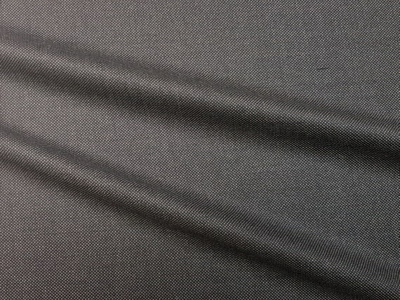 Bird's Eye Gray Pure Wool Super 110'S Suiting Fabric | Etsy