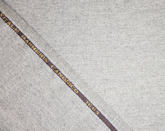 Vitale Barberis Canonico zuivere wol lichtgrijs flanel.