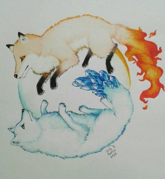 Fire And Ice Etsy
