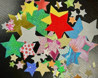 Troqueles de estrellas de papel