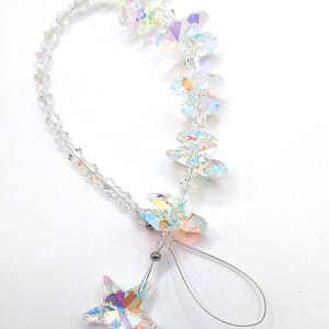 Glass Large Clear Star Rainbow Maker Suncatcher - Hanging Prism Suncatcher