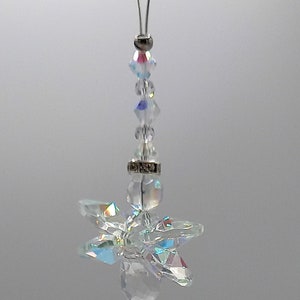 Angel Sun Catcher Clear Crystal AB Rainbow Maker Made in the UK Small or Large image 8