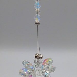 Angel Sun Catcher Clear Crystal AB Rainbow Maker Made in the UK Small or Large image 2