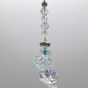 Angel Sun Catcher Clear Crystal AB Rainbow Maker Made in the UK Small or Large image 3