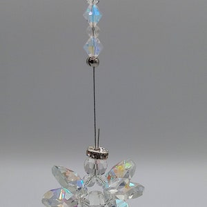 Angel Sun Catcher Clear Crystal AB Rainbow Maker Made in the UK Small or Large image 5