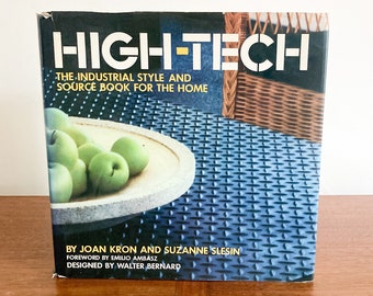 Vintage 'high-tech' Decor Book: Industrial Style Sourcebook, 1980