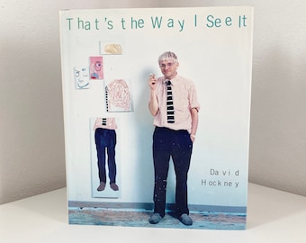 David Hockney 'That's the Way I See It' - Vintage 1993 Art Book