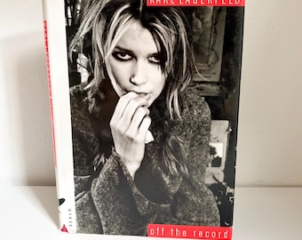 Rare "Off the Record" Karl Lagerfeld Book: 1st Edition 90s Fashion Photography